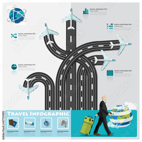 Travel And Journey Business Infographic