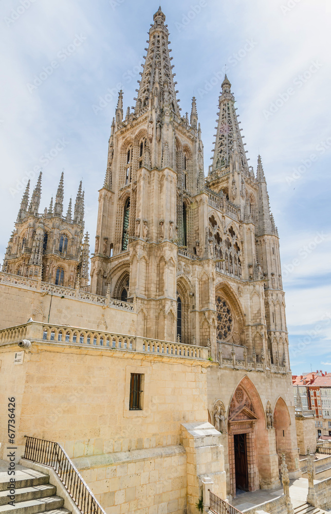 Cathedral of Burgos entrance