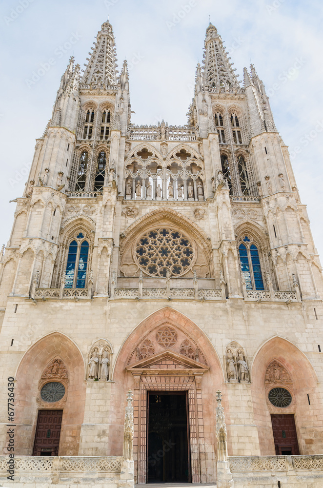 Cathedral of Burgos Facade