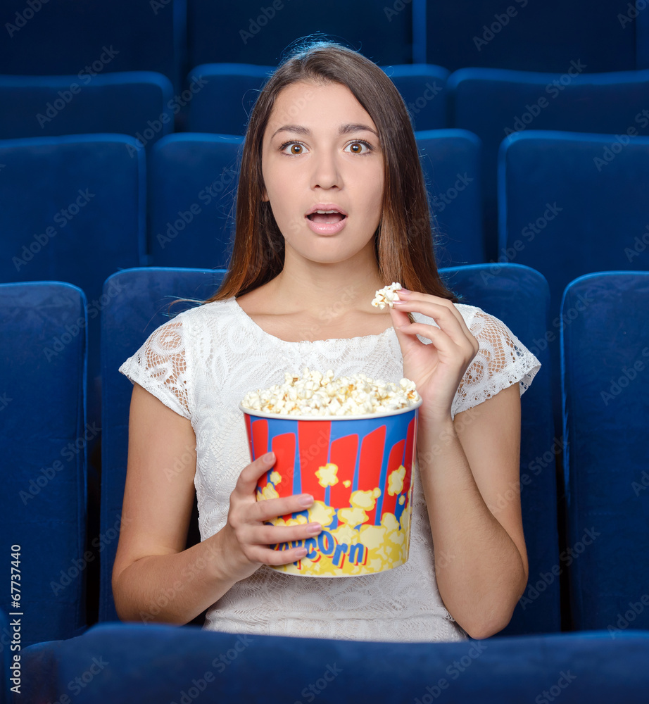 Naklejka premium Movie Theater