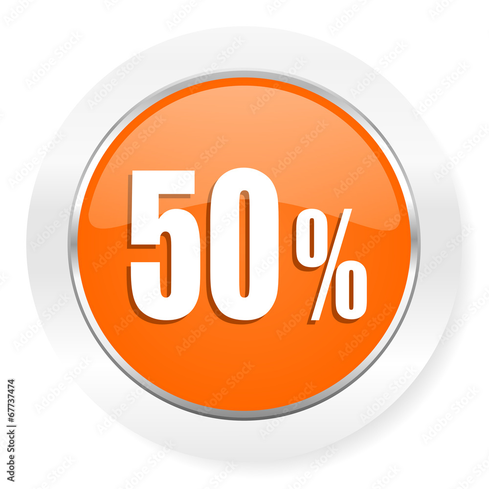 50 percent orange computer icon 50 percent orange computer icon