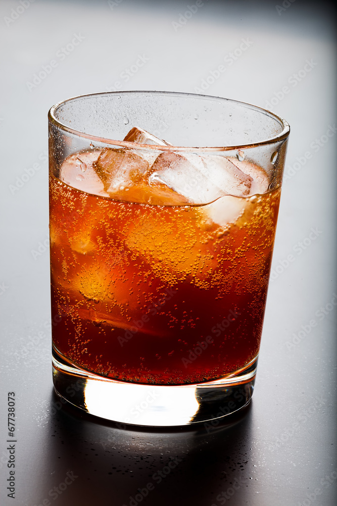 Whiskey and ice Whiskey and ice