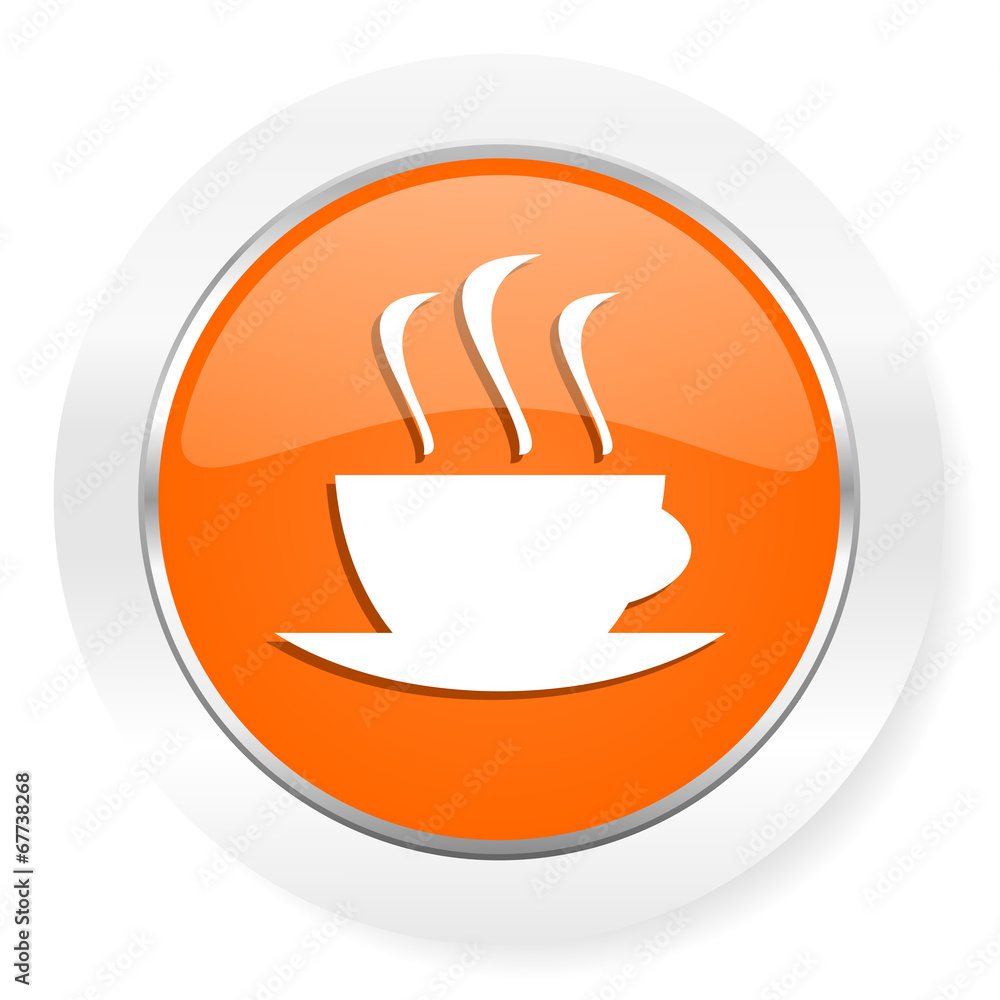 espresso orange computer icon espresso orange computer icon