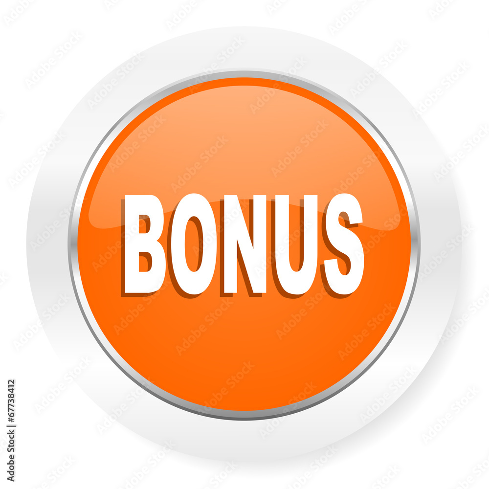 bonus orange computer icon bonus orange computer icon