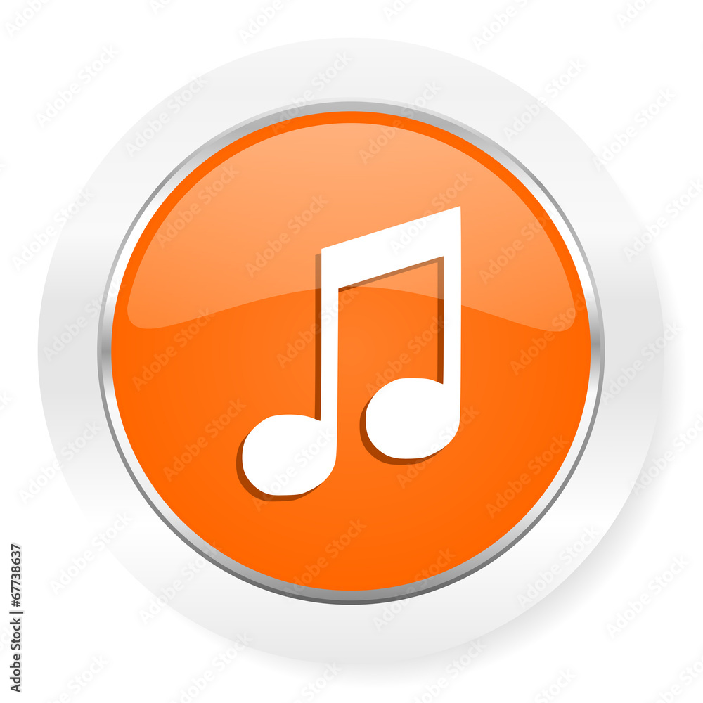 music orange computer icon music orange computer icon