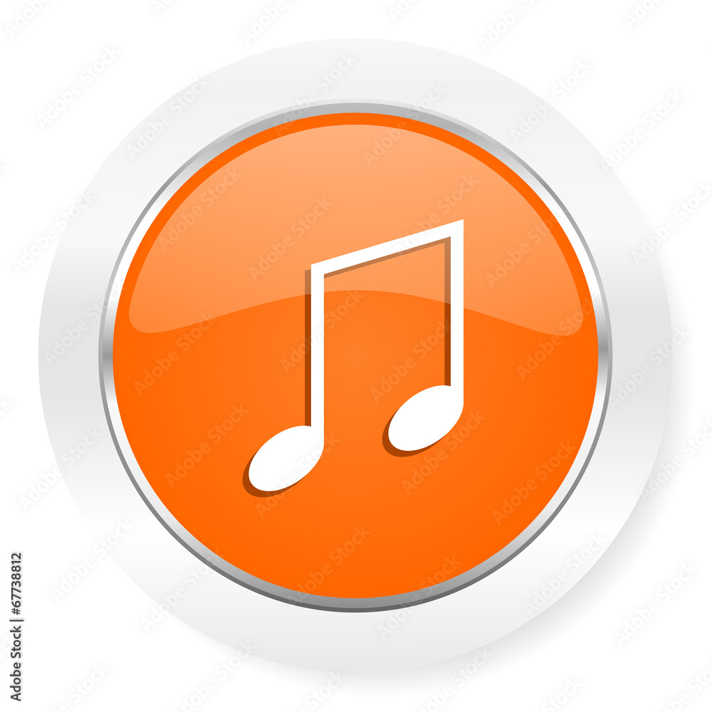 music orange computer icon music orange computer icon