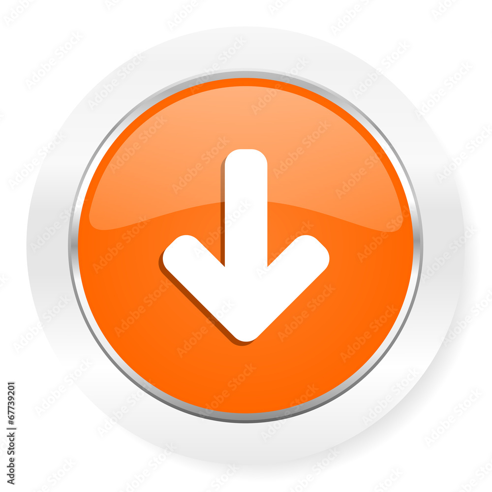 download arrow orange computer icon download arrow orange computer icon