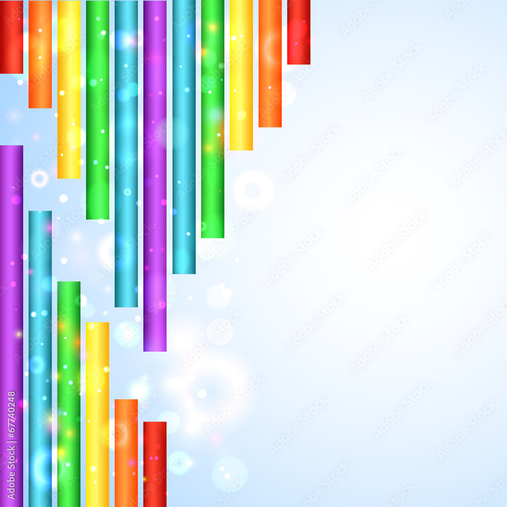 Colorful line background Colorful line background