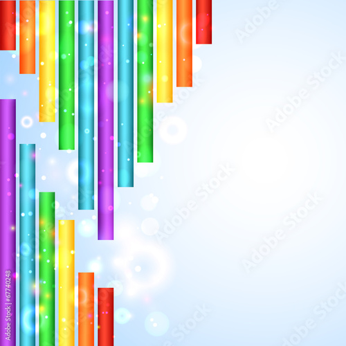 Colorful line background
