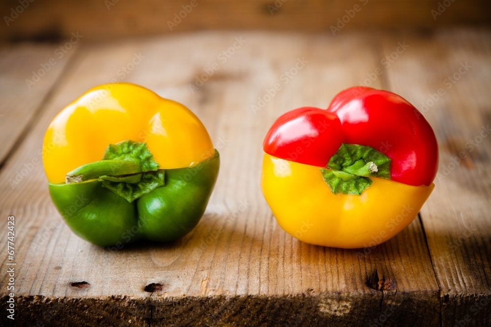 colorful bell peppers