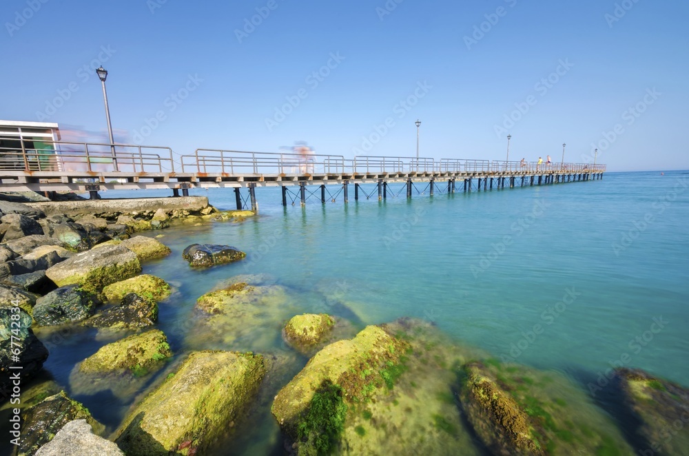Enaerios pier, Limassol, Cyprus