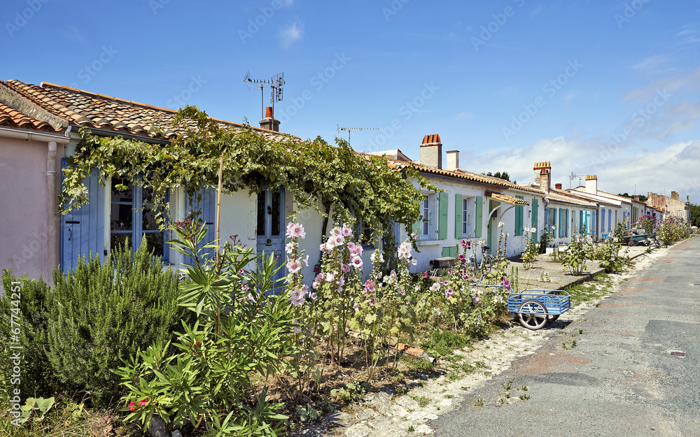 Aix Island in Charente-maritime, France