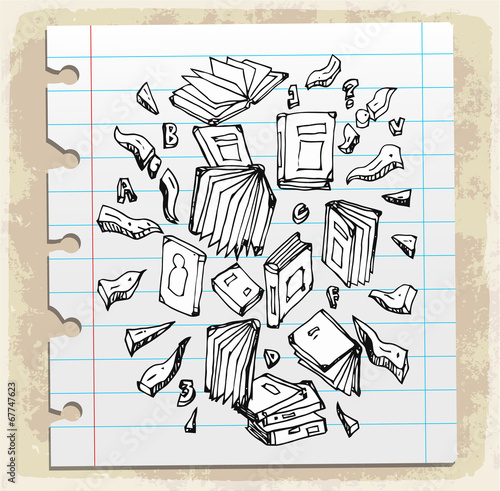 book doodle