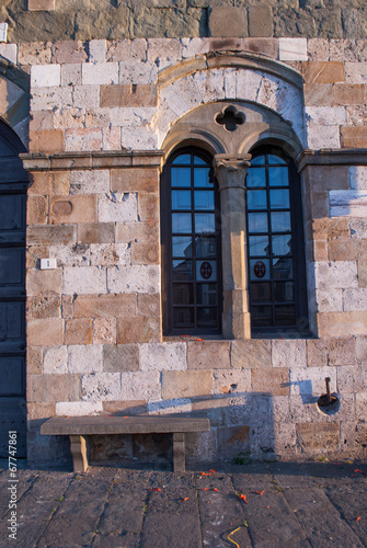 Finestra Bifora, Palazzo Gambacorti, Comune di Pisa photo