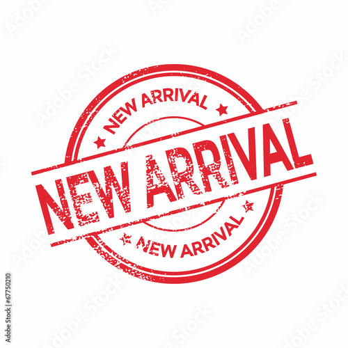 New Arrival stamp vector