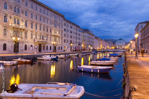 Canal Grande in Trieste