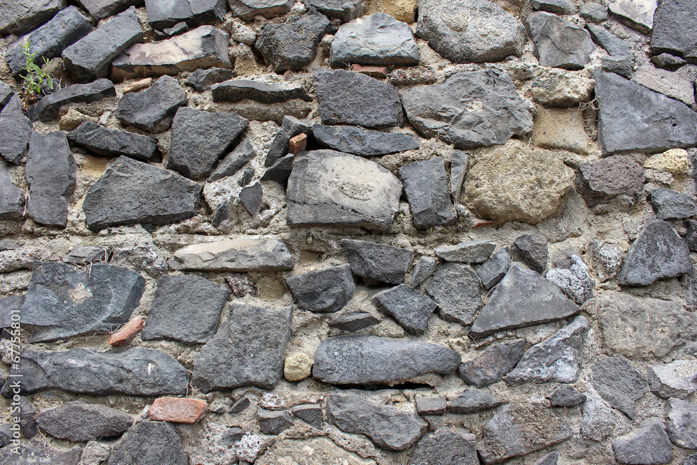 Stone wall pattern
