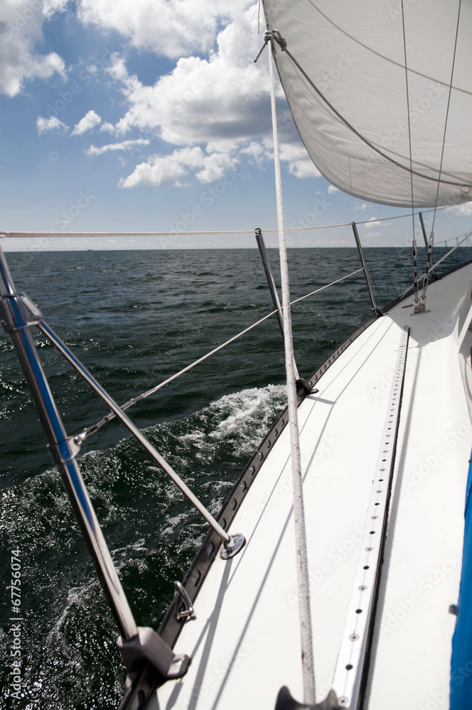 Fototapeta premium Focus on the Sail