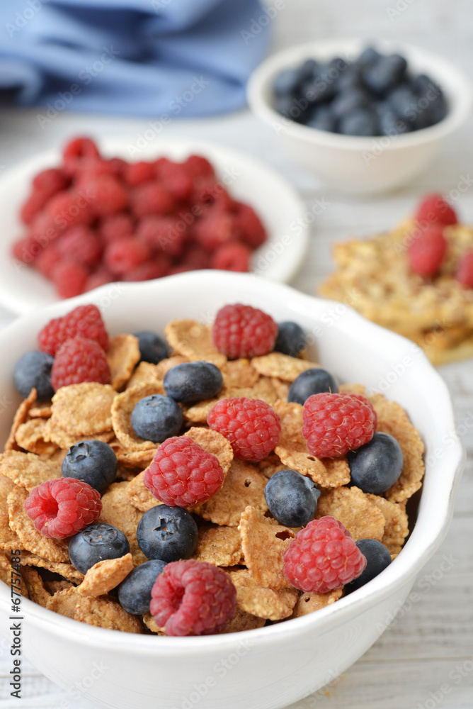 Whole-grain flakes Whole-grain flakes