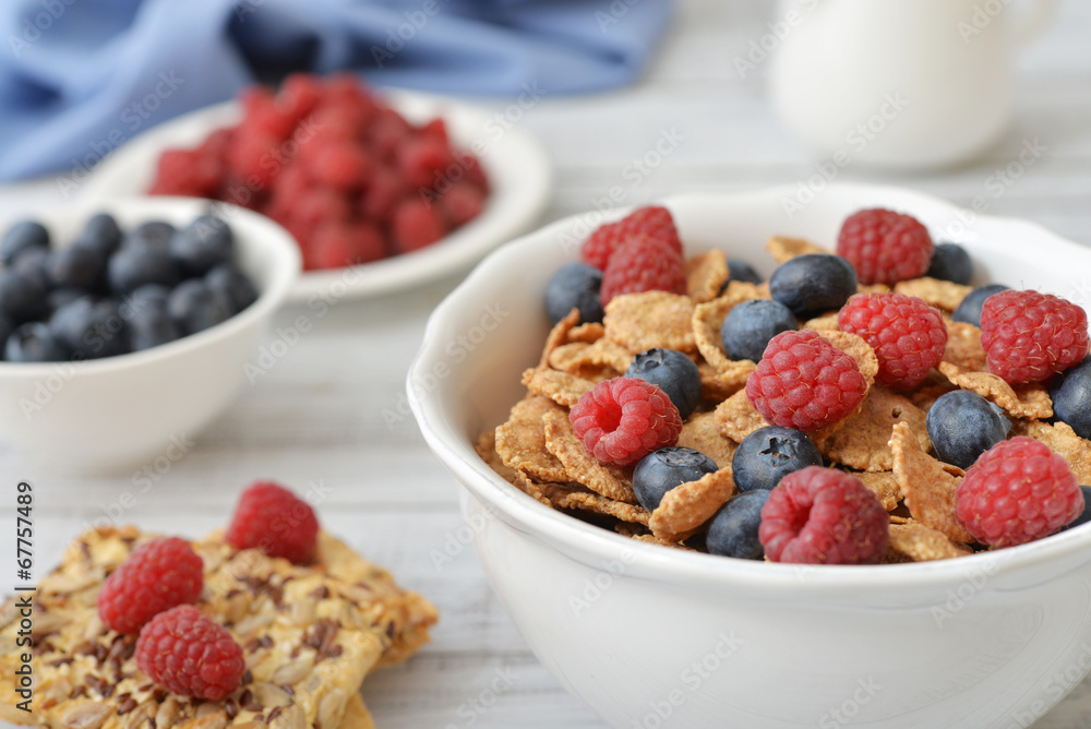 Whole-grain flakes Whole-grain flakes