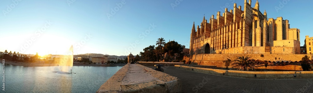 Panoramica Catedral Palma