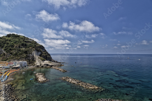 View of SantAngelo in Ischia Island