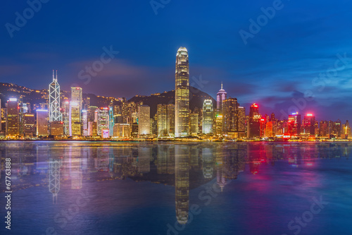 Hong Kong Island from Kowloon. © SANCHAI