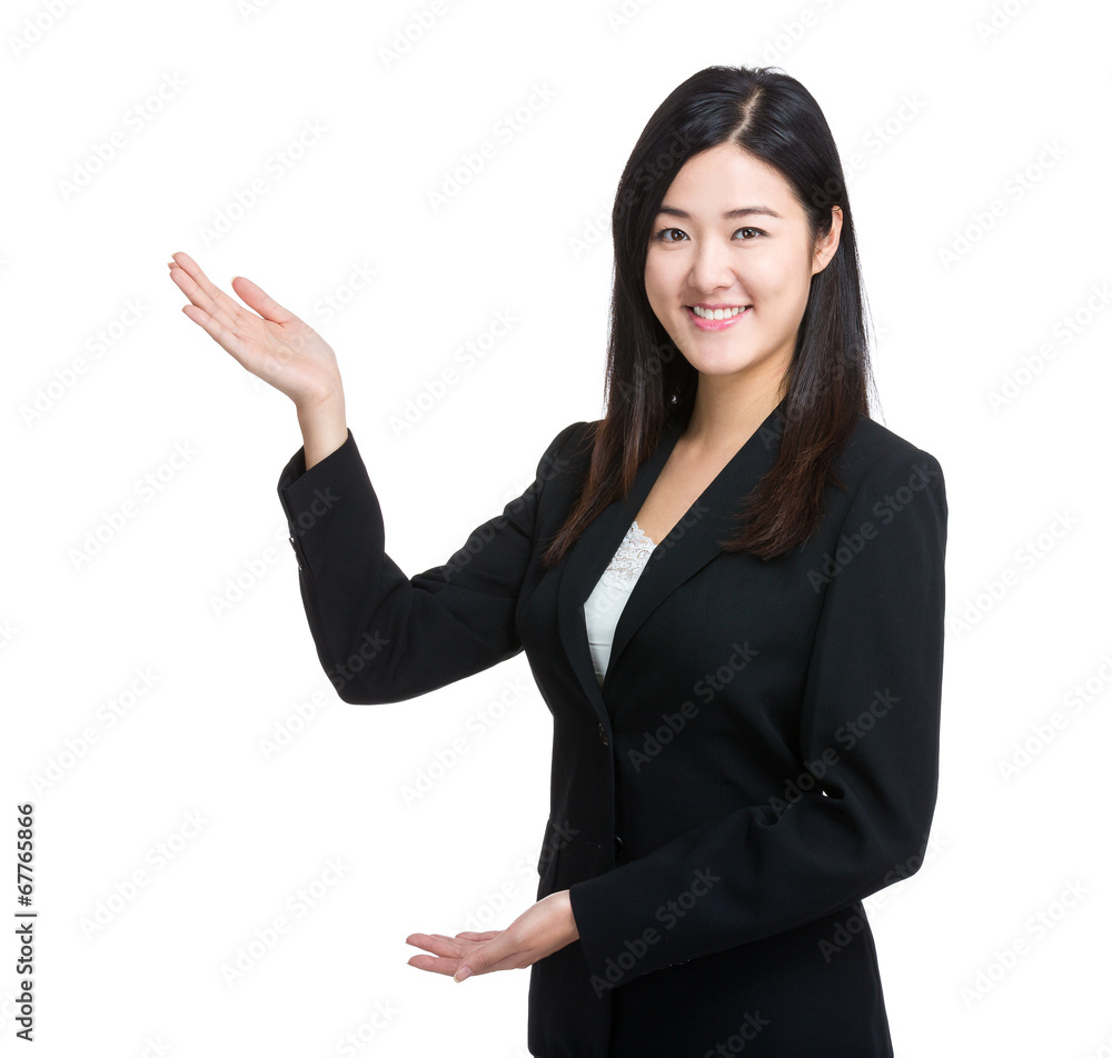 Asian Business Woman presentation Asian Business Woman presentation