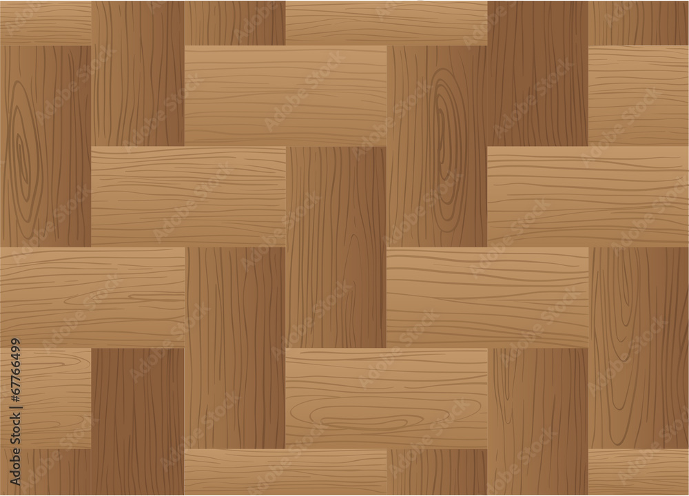 Naklejka premium A topview of a brown wooden tile