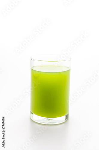 Kiwi juice glass