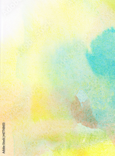 Abstract light colorful watercolor background