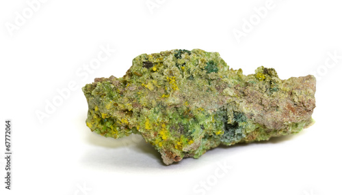 3 Uranium minerals (see 1st 3 keywords) from Zaire. 3.8cm across