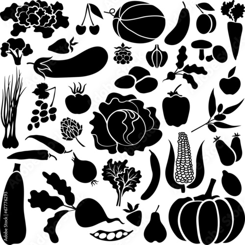 Vegetables and fruits