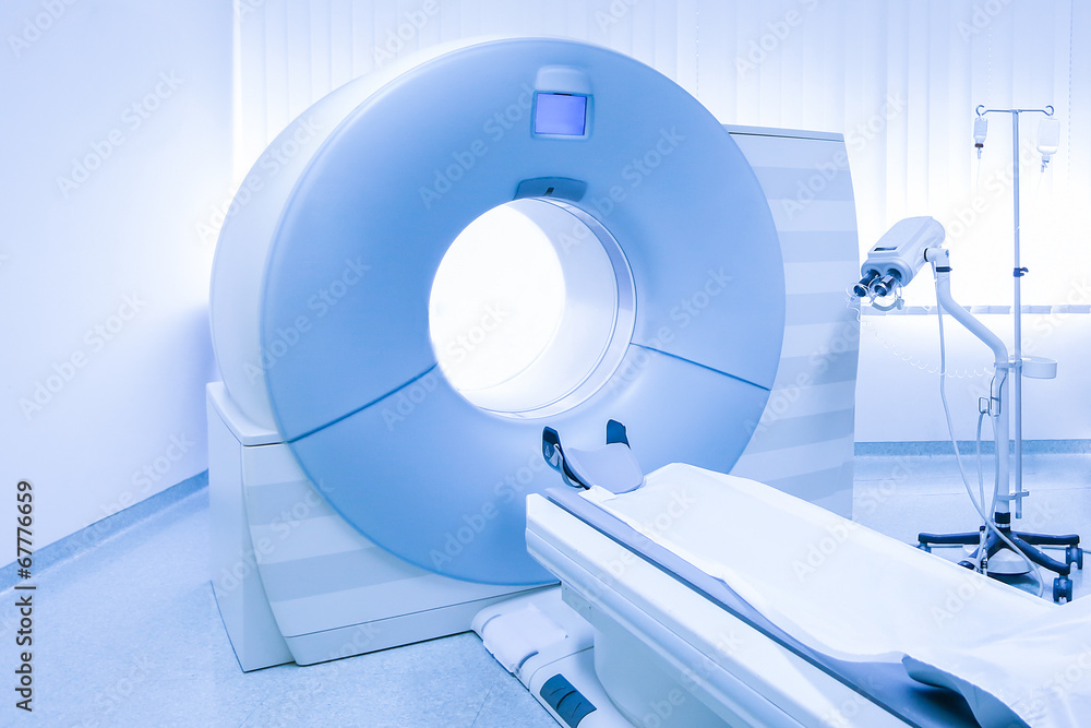 MRi scanner in hospital laboratory