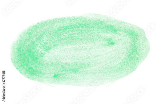 Watercolor brush stroke