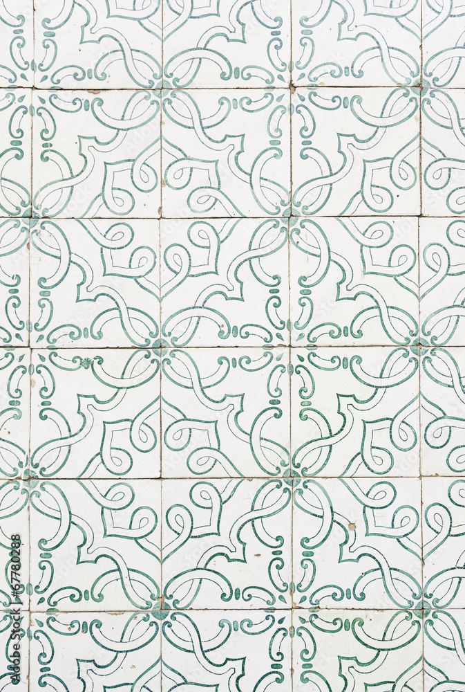 Typical old Lisbon tiles