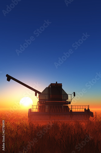 machine for harvesting