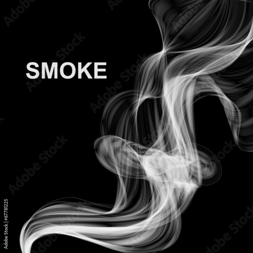 Vector abstract smoke background
