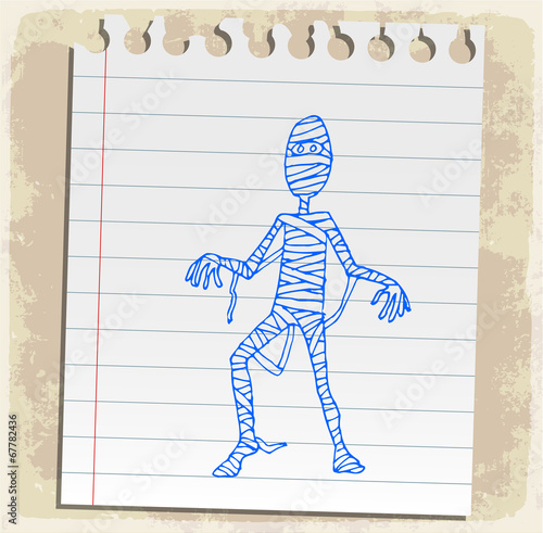 halloween cartoon zombi