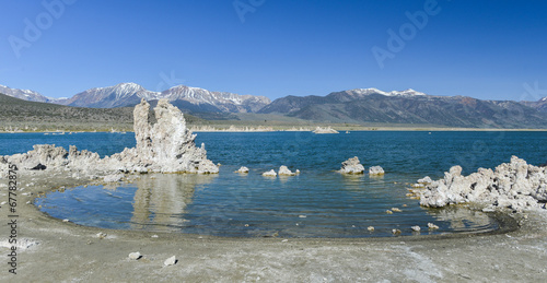 Tufa Formation in Mono Lake  California