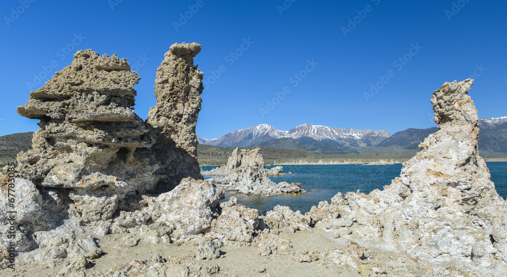 Tufa Formation in Mono Lake, California