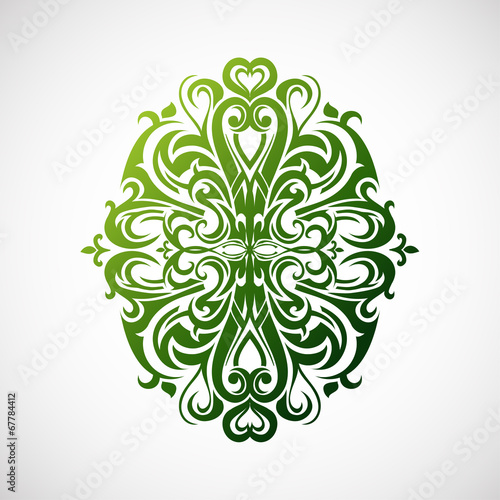 Floral abstraction