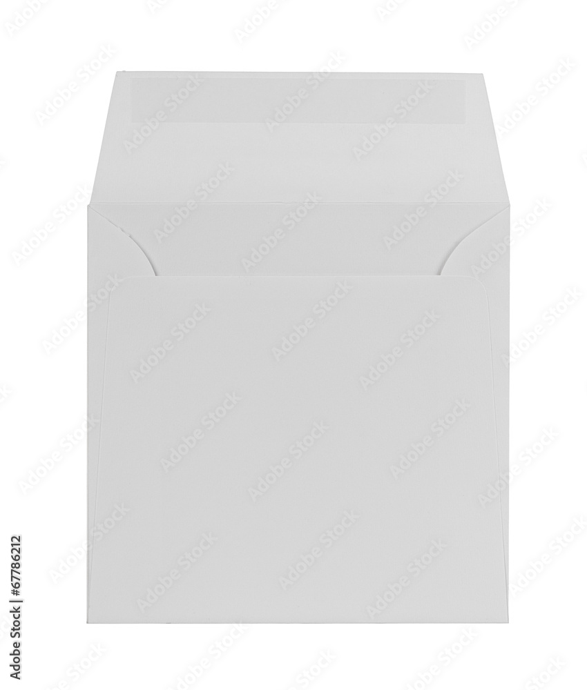 white envelope isolated on white background white envelope isolated on white background