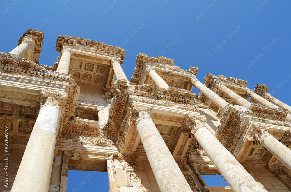 Fototapeta premium Celsus Library in Ephesus, Turkey
