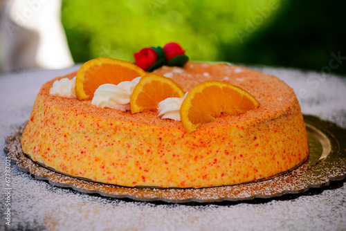 Torta all'arancia