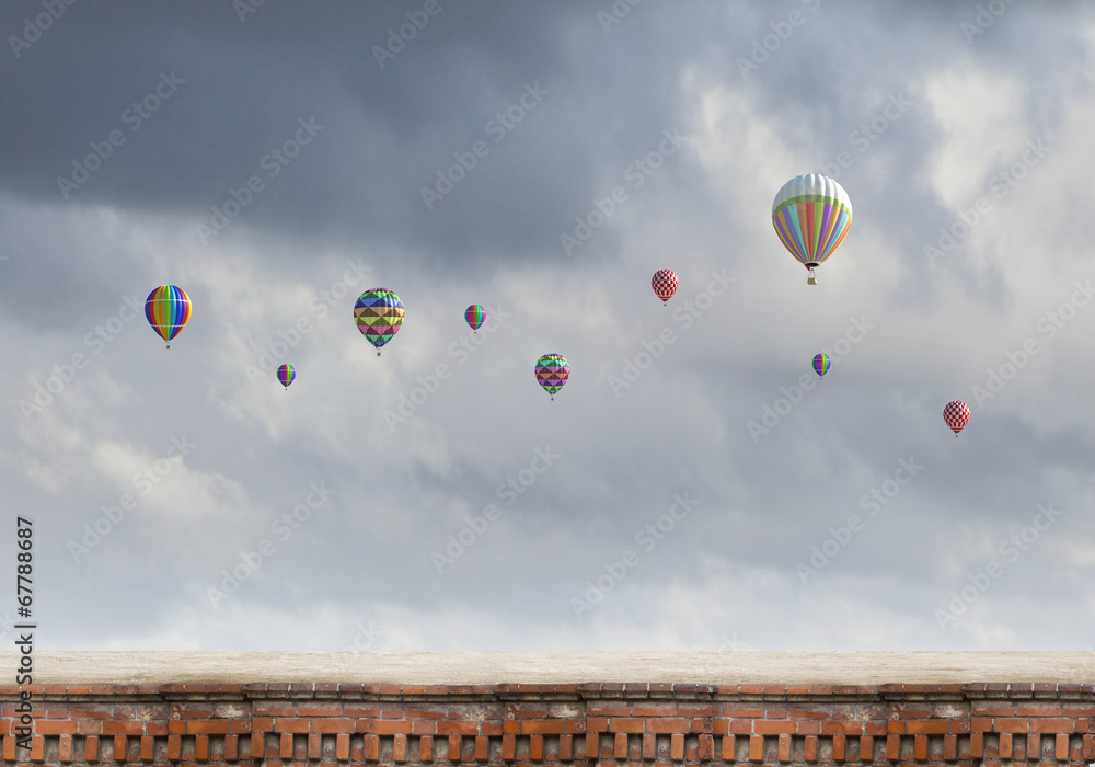 Flying aerostats