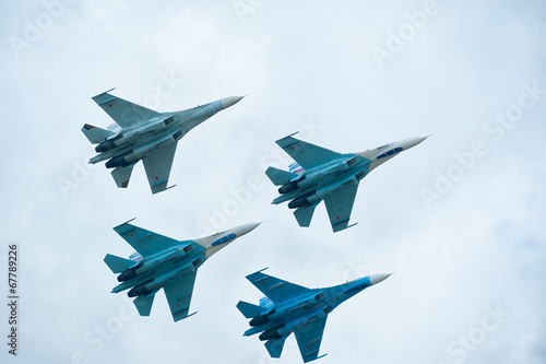 Military air fighters Su-27