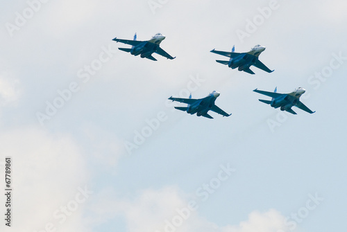 Fototapeta Military air fighter