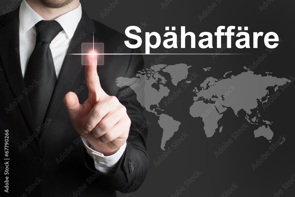 agent drückt touchscreen spähaffäre weltkarte agent drückt touchscreen spähaffäre weltkarte