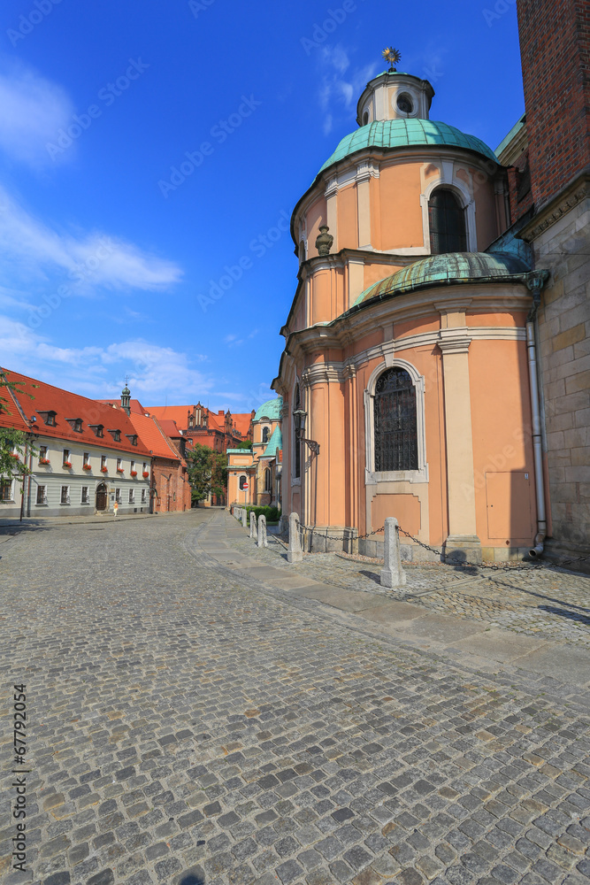 Fototapeta premium Wrocław - Ostrów Tumski